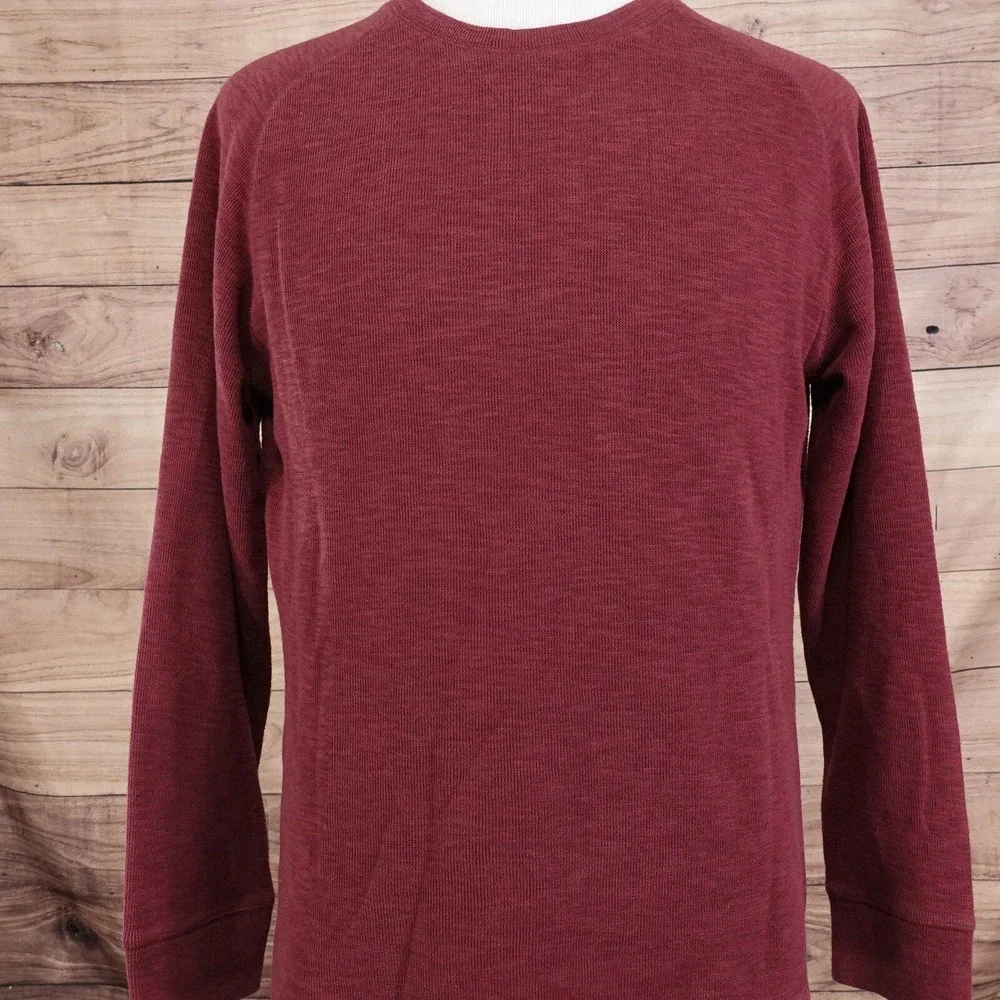 BANANA REPUBLIC RED CREW‎ NECK SWEATER MENS SIZE M MEDIUM